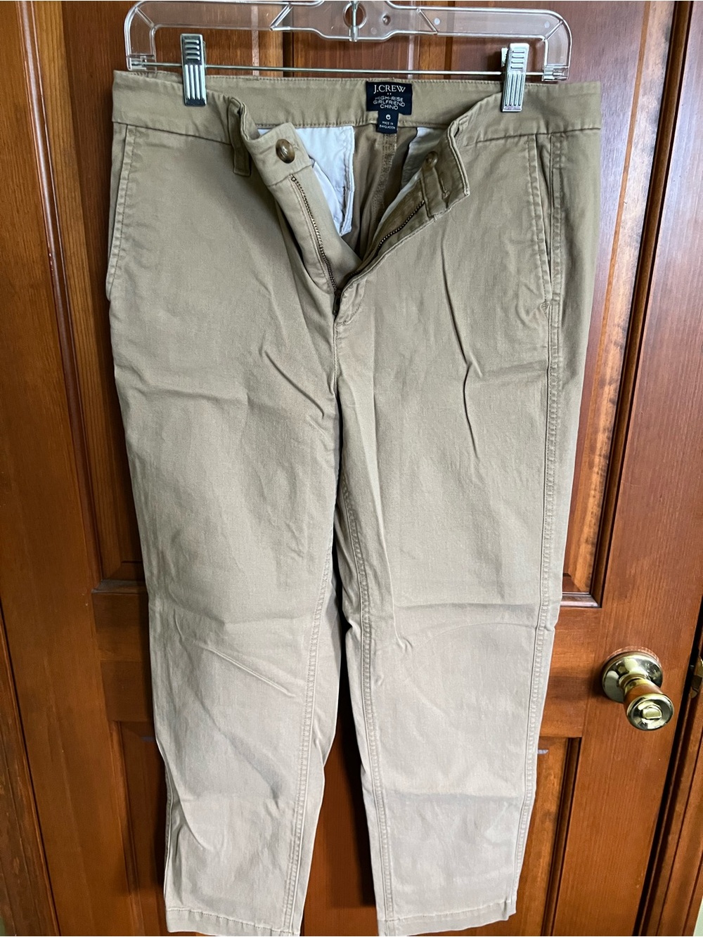 J. Crew Women’s Tan Chino Pants